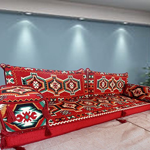 Spirit Home Interiors Bodensessel | Boden Sitz Sofa | Boden Couch | Ecksofa | Eckcouch | Schlafsofa | Orientalische…