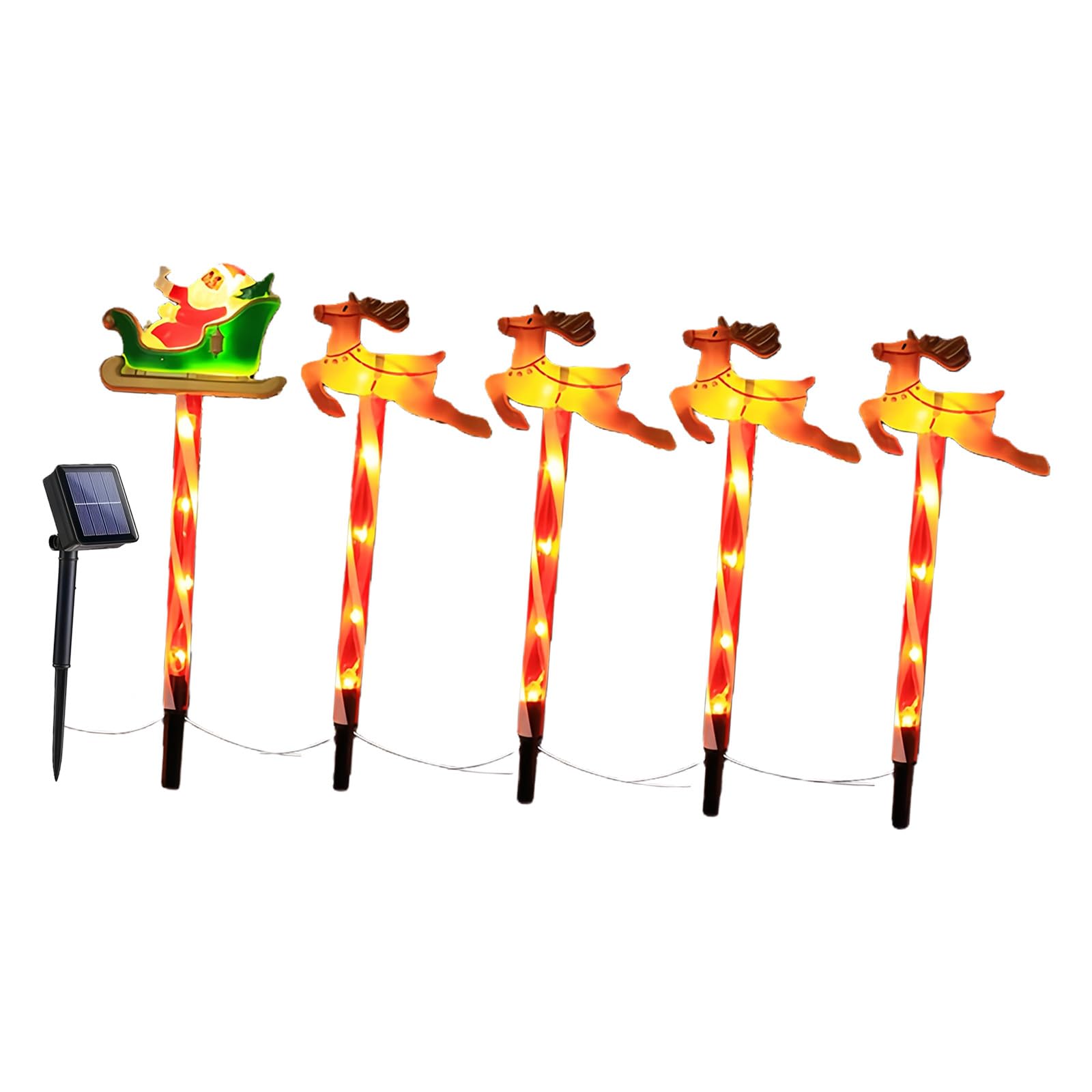 our fave of 6 Solar Christmas Lights with Auto Providing Easy Operations for Various Outdoor Celebration Solar Holiday Lights
