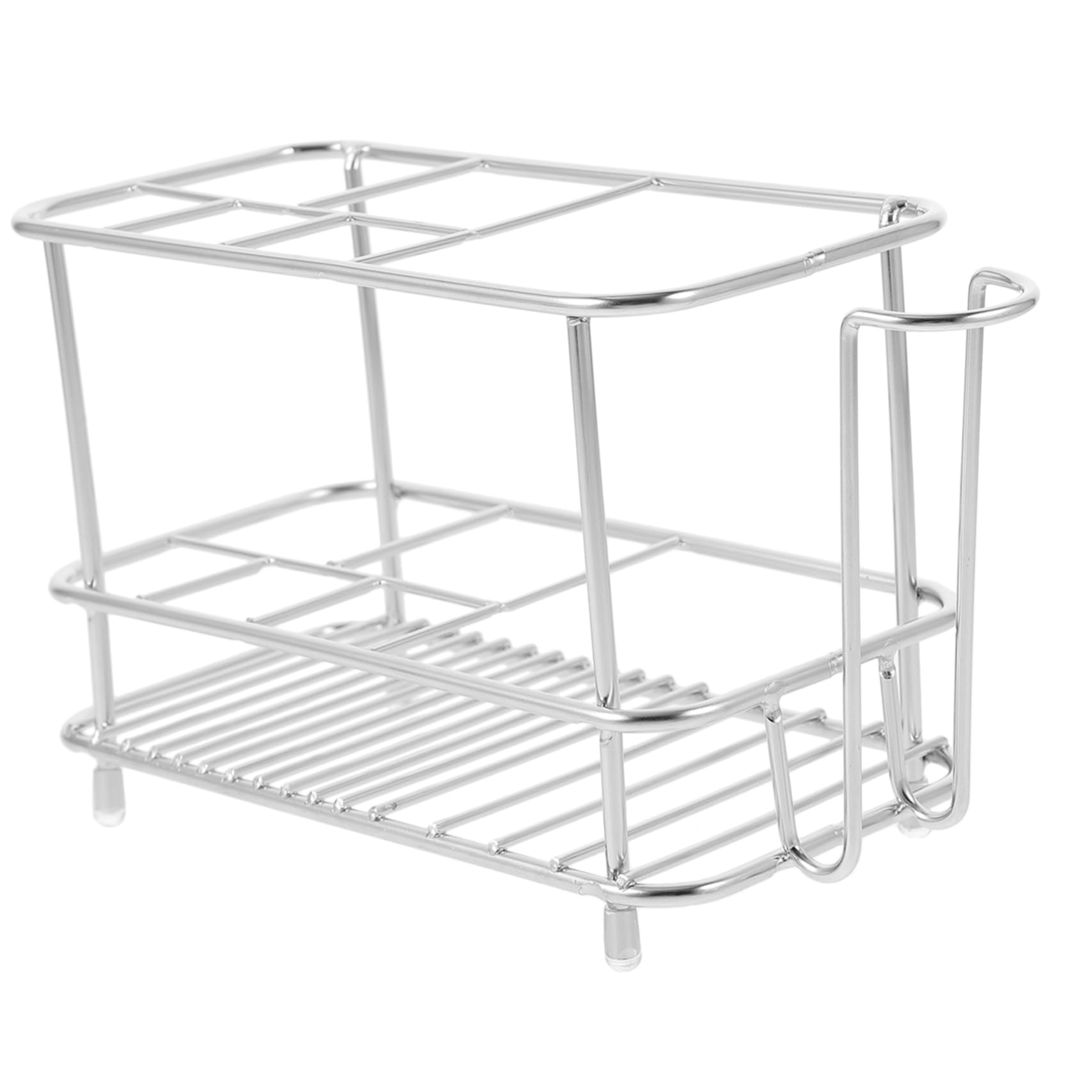 PRETYZOOM 5 Piezas De Soporte para Cepillo De De Acero Inoxidable Dispensador De Pasta De Organizador De Almacenamiento De Pasta De Cepillo De Magnético