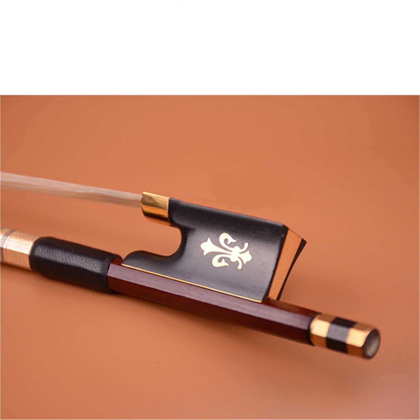 Arco Violino Arco da violino misura 4/4 arco rotondo arco da violino per principianti arco ottagonale coda di cavallo mongola adulto(1/2 round bow)