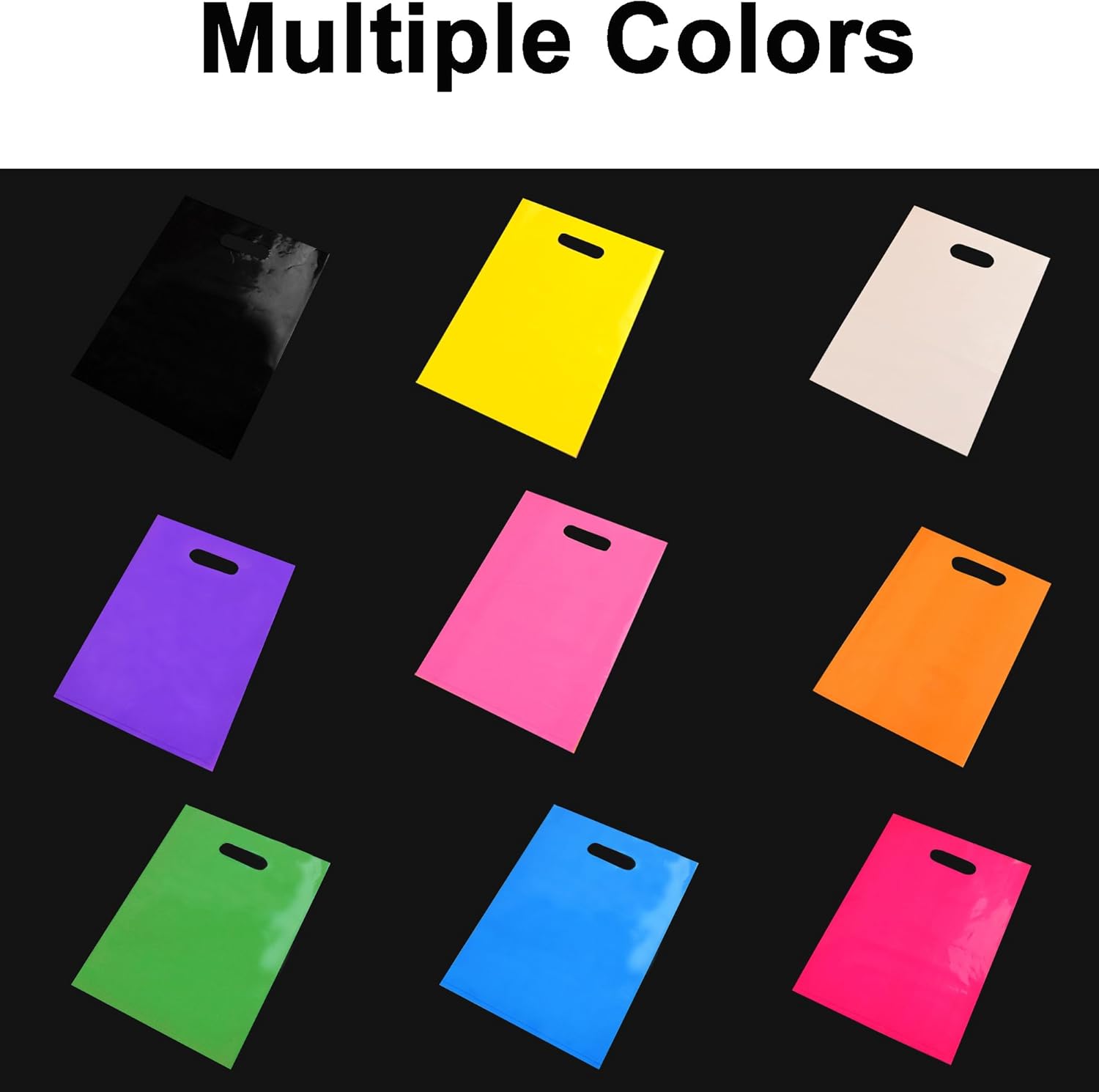 Custom Plastic Shopping Bag,Personalized Retail Bag,Customizable Merchandise Bag for Boutique,Shopping,Party Favor - Image 6