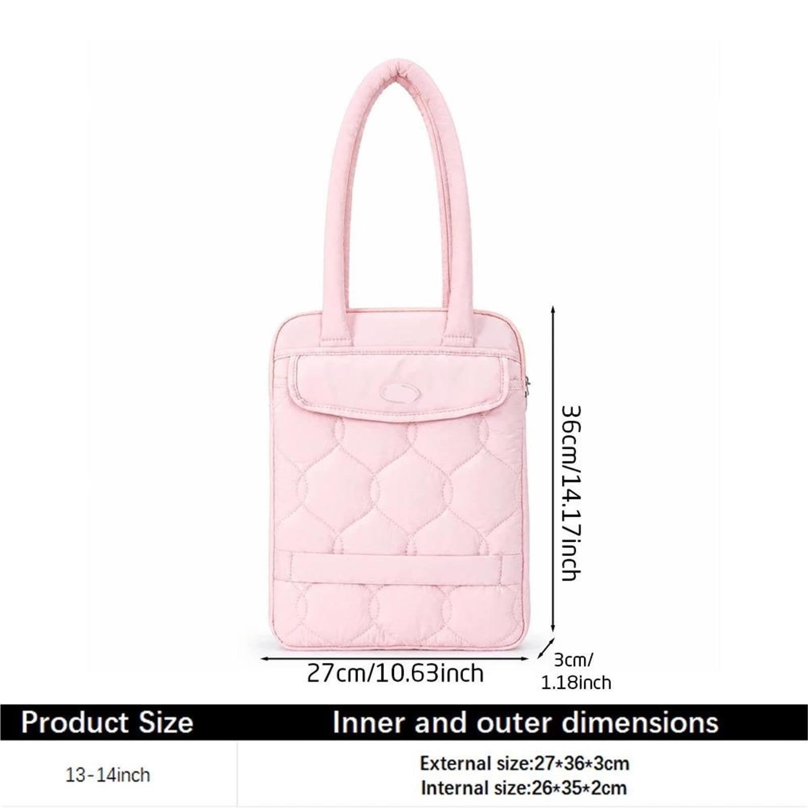 Bolso Tote Acolchado for portátil hinchado