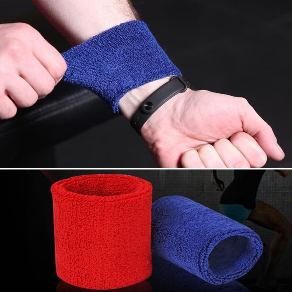 Fasce Da Polsso Sportive - Braccialetti Anti-Sudore Per Allenamento E Palestra - Foto 3