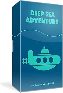 Oink Games Deep Sea Adventure - Award-Winning Japanese Push Your Luck Game | Play Both Boost &amp; Original Versions | 2-6 Players | Ages 8+