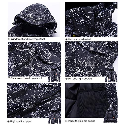 image for GS SNOWING Men's and Women's Ski Jacket High Windproof Waterproof Tech