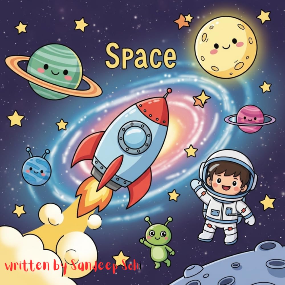 My first space stories: Adventures with Rockets, Stars, and Friendly Aliens