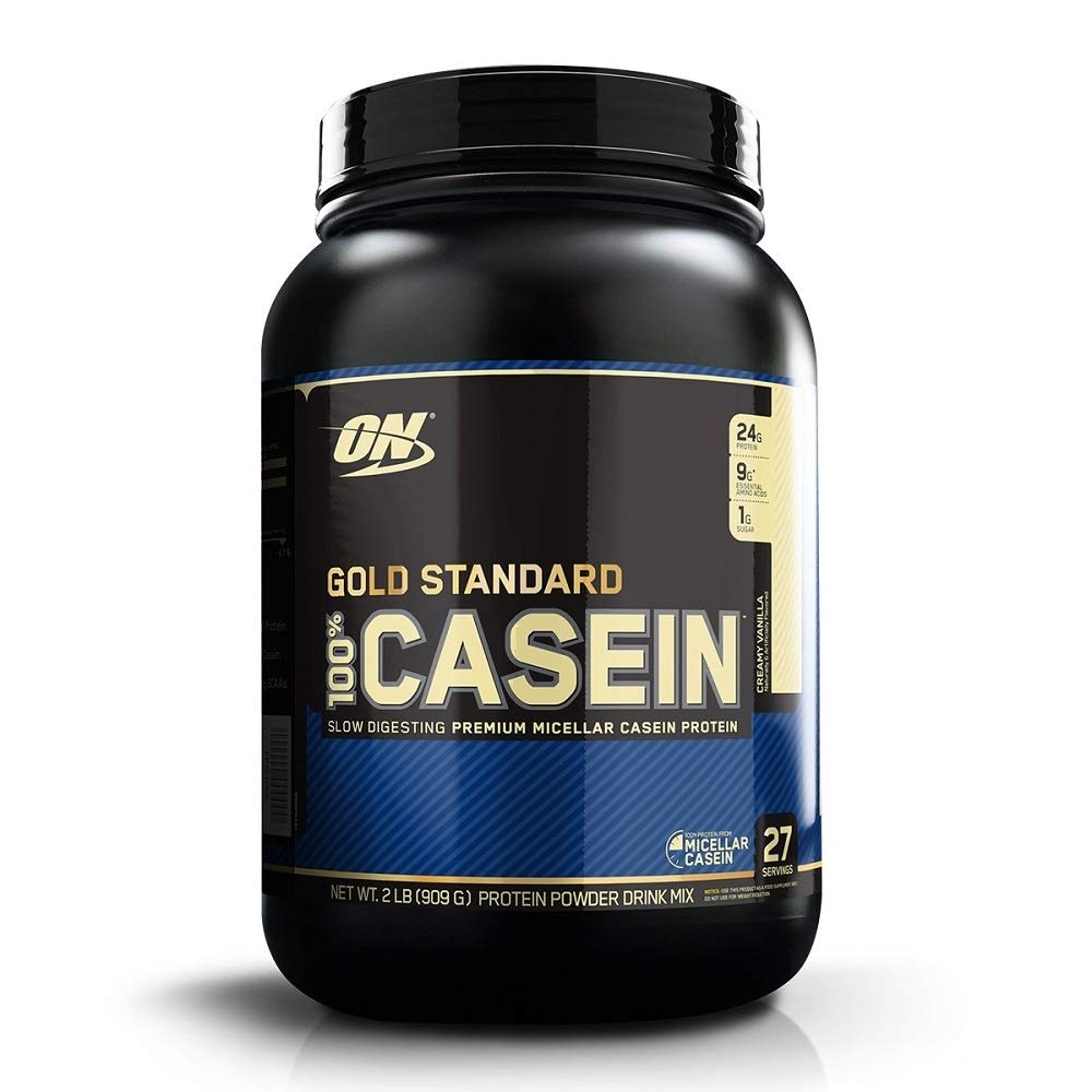 Optimum NutritionGold Standard 100% Casein Creamy Vanilla, 4 Lbs.