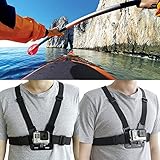 JJ PRIME® Adjustable Chest Body Strap Harness Mount Holder GoPro Chesty Compatible for GoPro HD Hero 1 2 3 3+ 4 5 Action Video Camera Birthday Christmas Xmas Travel Outdoor Gift - Image 8