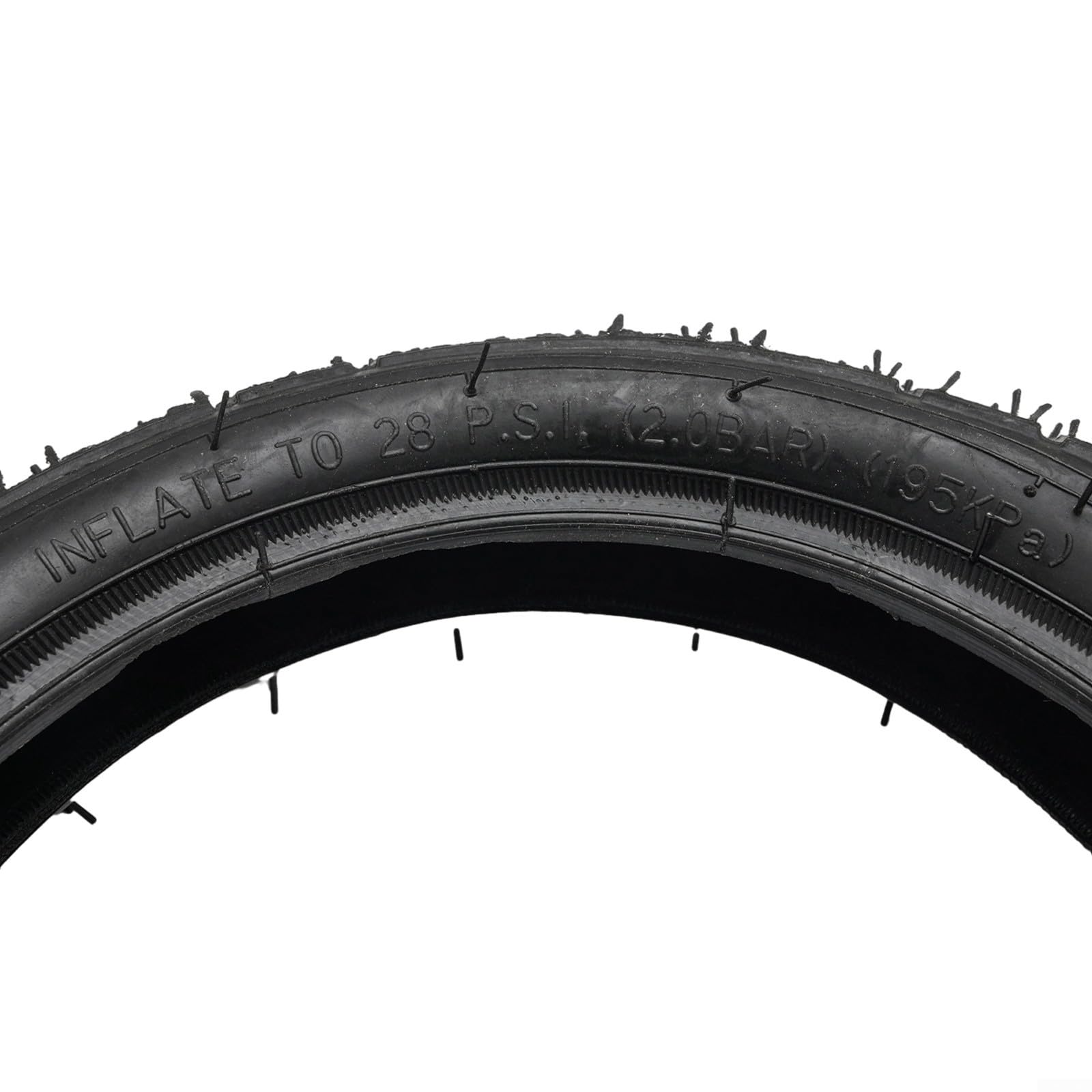 280 X 65 – 203 Tubo interno/esterno per carrozzina nera e resistente in gomma, pneumatici per carrozzina e accessori per scooter elettrico (interno tube + tire)