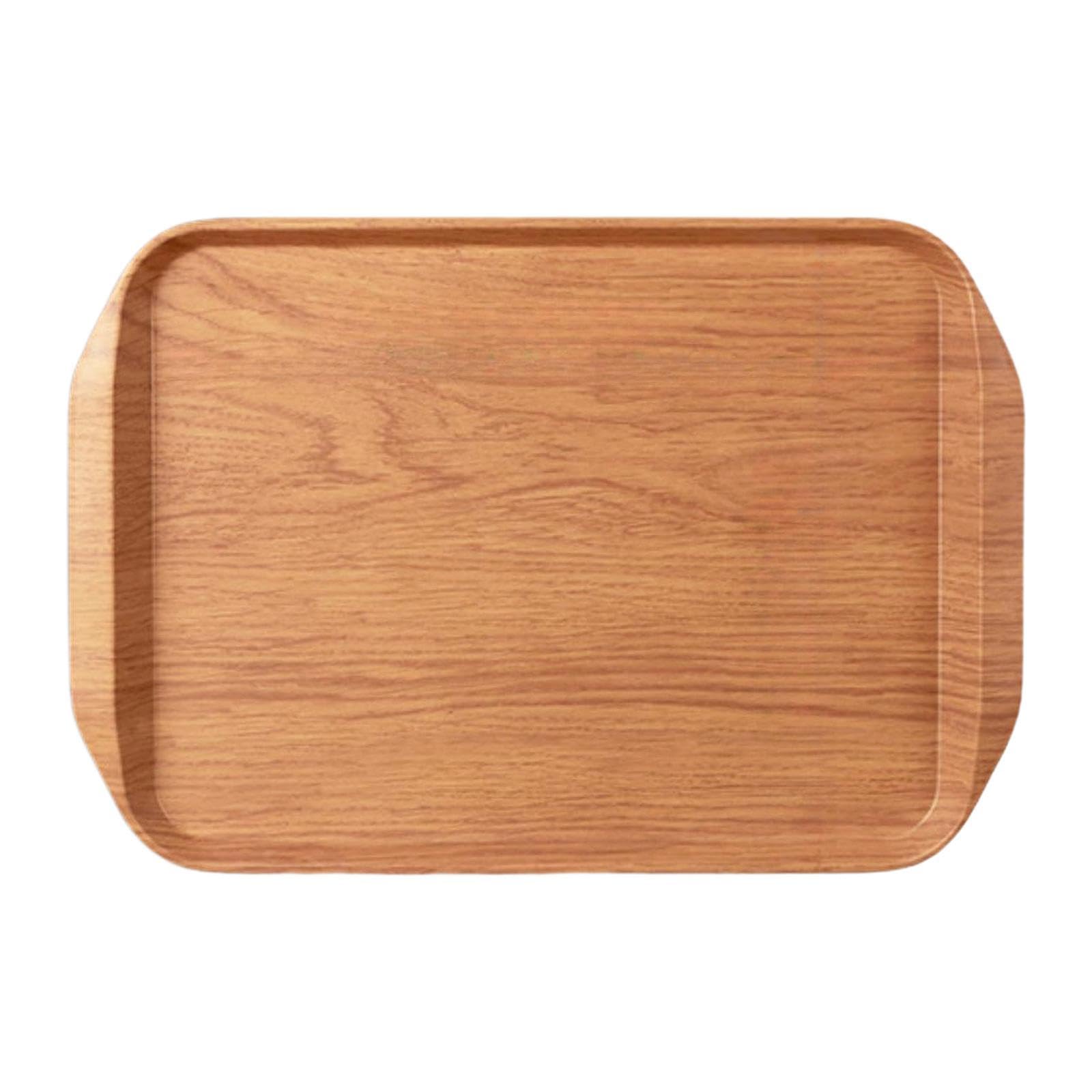 Prettiee Melamine Serving Tray Decorative Food Display for Parties Breakfast Snacks & Desserts Perfect for Entertaining Stylish and Ideal for Home & Events (B)