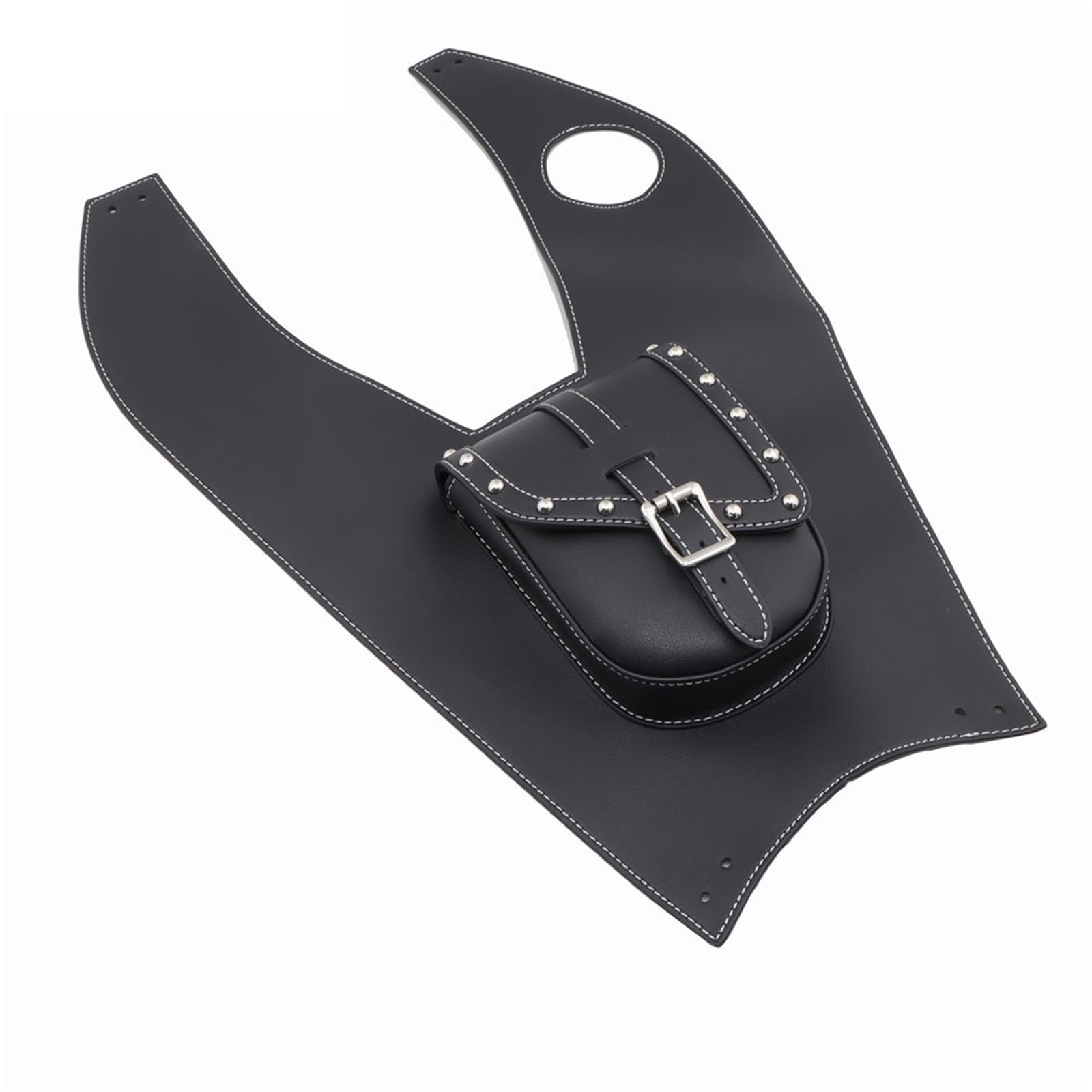 Bolsa de cubierta panel tapa tanque PU artificial motocicleta Suzuki 6