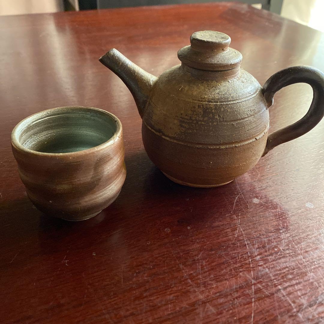 備前焼 急須.湯呑みセット