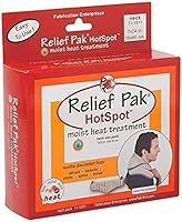 Vista 4 de Relief Pak - Parche caliente para alivio del dolor 11-1205, calor húmedo, circular, 10 pulgadas de diámetro