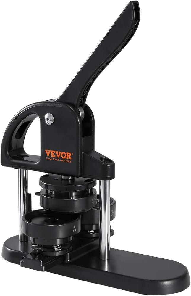 Máquina criadora de botões VEVOR, fabricante de pinos de 1,25😎 Descubra ...