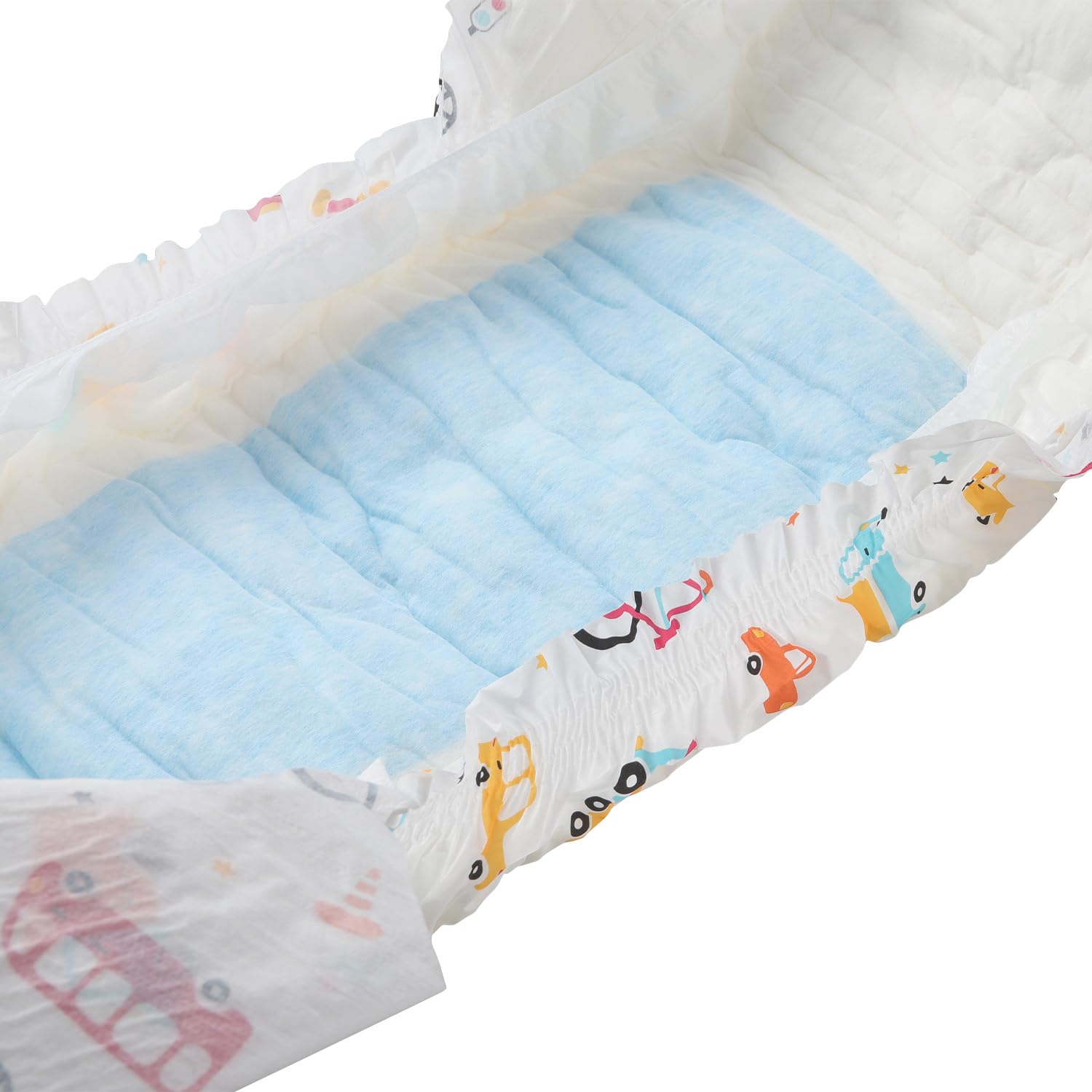 CutiePlusU Pannolini per Adulti, Confezione da 10 Pezzi, Mutandine Assorbenti Monouso con Alette per Donne e Uomini, Massima Assorbenza Notturna-Busy Driver(M 71-96cm)