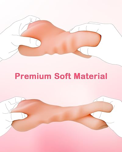 Miniatura 5 de CYFGZK - Masturbador masculino 3 en 1 de bolsillo con vibrador de bala, muñeca sexual CYFGZK para adultos, mamada masculina con textura realista 3D,