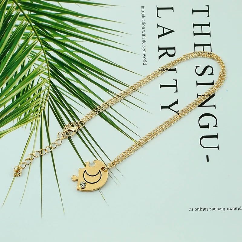 925 Sterling Silver 3 Pcs Set Sun Moon Star Pendant Necklace Best Friend Bff Friendship, Best Friend Necklaces BFF Friendship Necklace For Women4