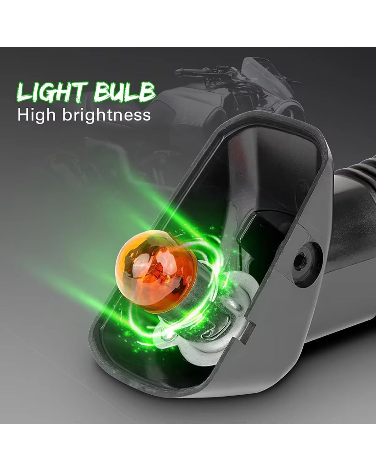 intermitentes moto homologados Para ZX-6R ZX-10R ZX-10RR 1000 650R Z750 Z1000 Intermitentes Motocicleta intermitentes moto