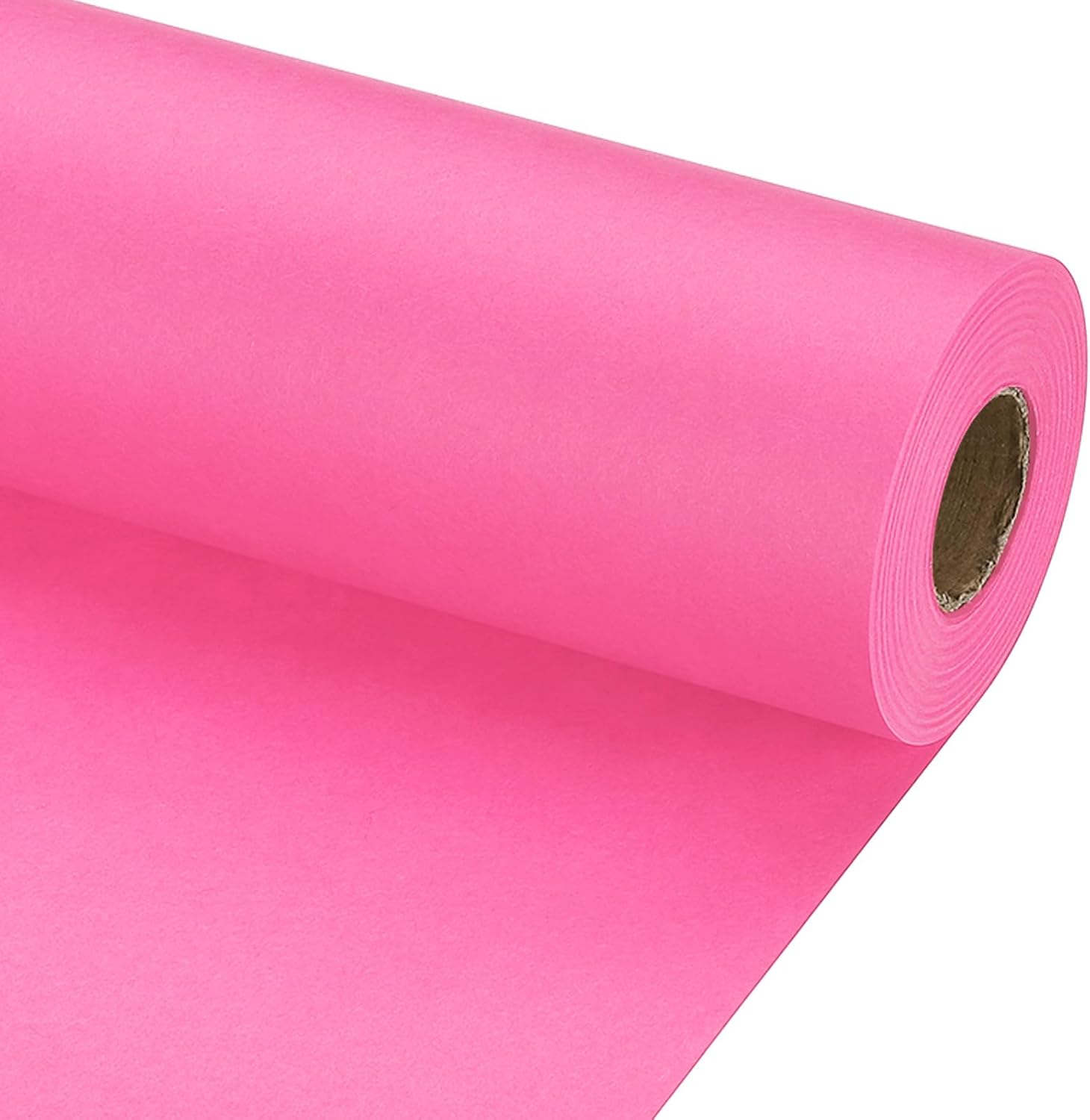 PATIKIL Wrapping Paper, 20" x 700"(59') 70 GSM Craft Paper Roll Kraft Packing Paper for Poster Bulletin Board, Gift Wrapping, Pink