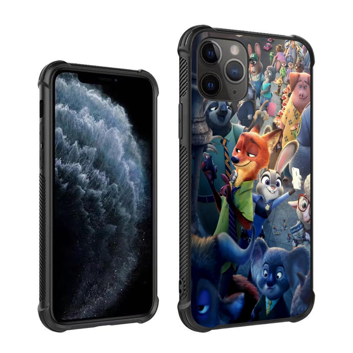Appleの毛皮で覆われた小さなモンスター適用11 / 12ProM- ふわふわの毛皮で作られたソフトケース,iphone pro max,14 plus