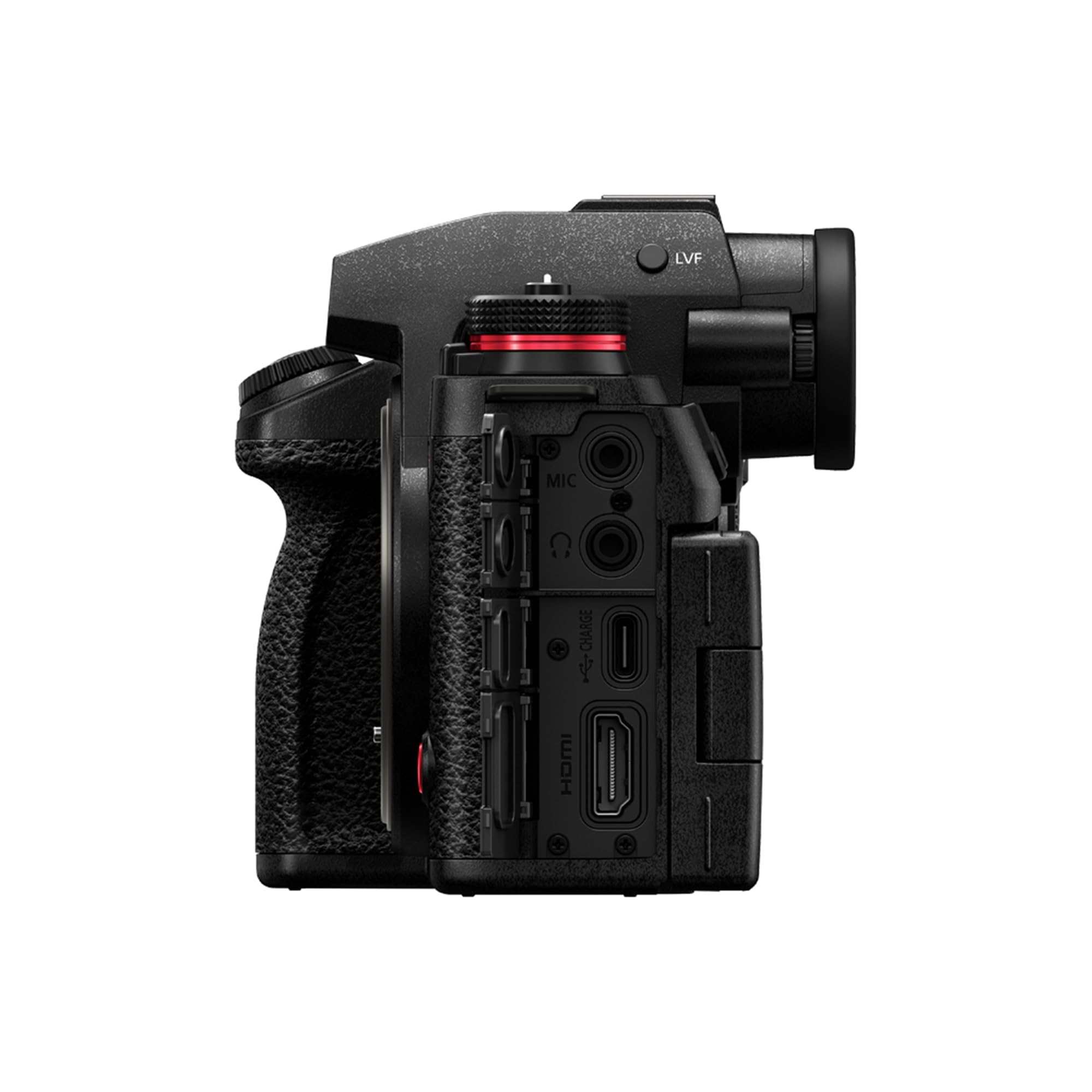 Panasonic LUMIX DC-S1M2E | Pełnoklatkowy aparat bezlusterkowy, 24MP, 4K 120p, 5.1K 60p Open Gate, ProRes RAW, fazowy Hybrydowy AF, L-Mount, sam korpus, czarny
