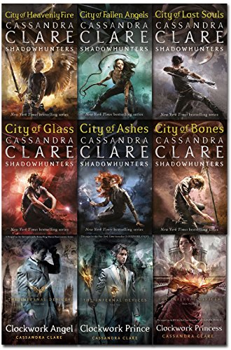 Cassandra Clare Mortal Instruments & Infernal Devices Collection 9 Books Set Pack