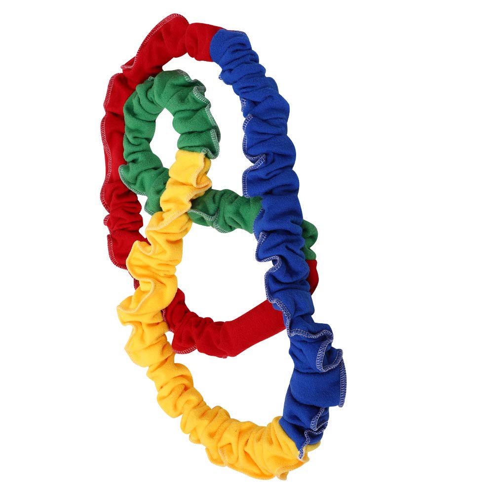 Corde de Course à Cercle élastique élevé, Jeu de Corde à élasticité, Intérieur pour Extérieur