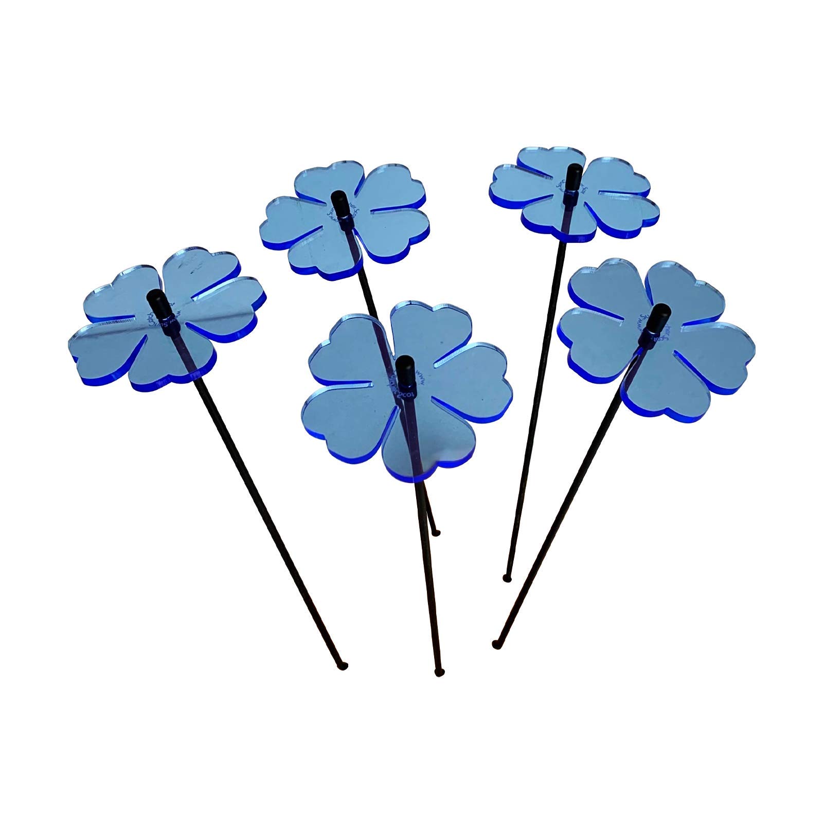 SunCatcher Garden Decor - Garden Stake - Small - Blue