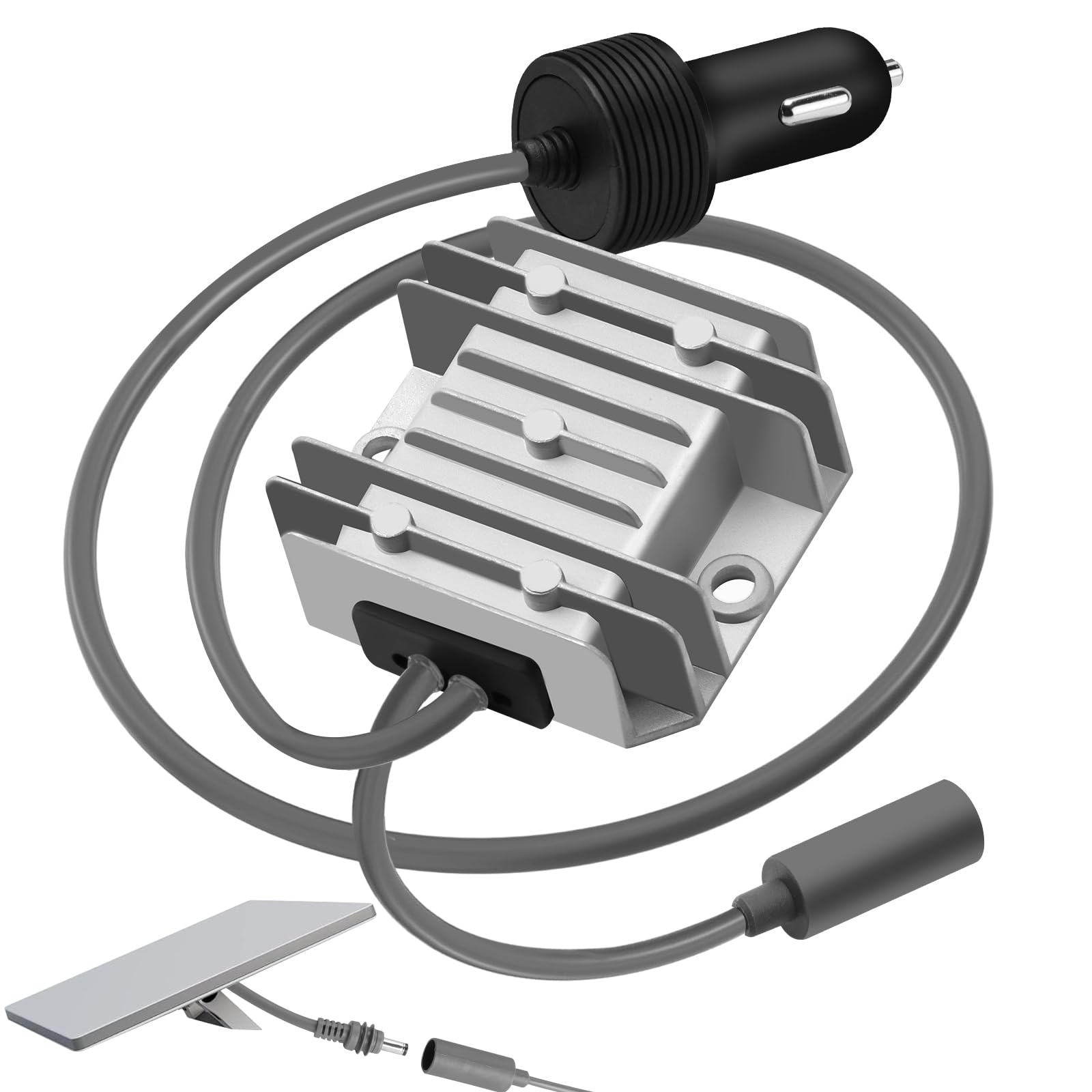 Starlink Mini adapter samochodowy z konwerterem Step Up, wodoodporna zapalniczka Starlink, 10 V-28 V na 30 V, konwerter step-up, kabel zasilający do Starlink Mini