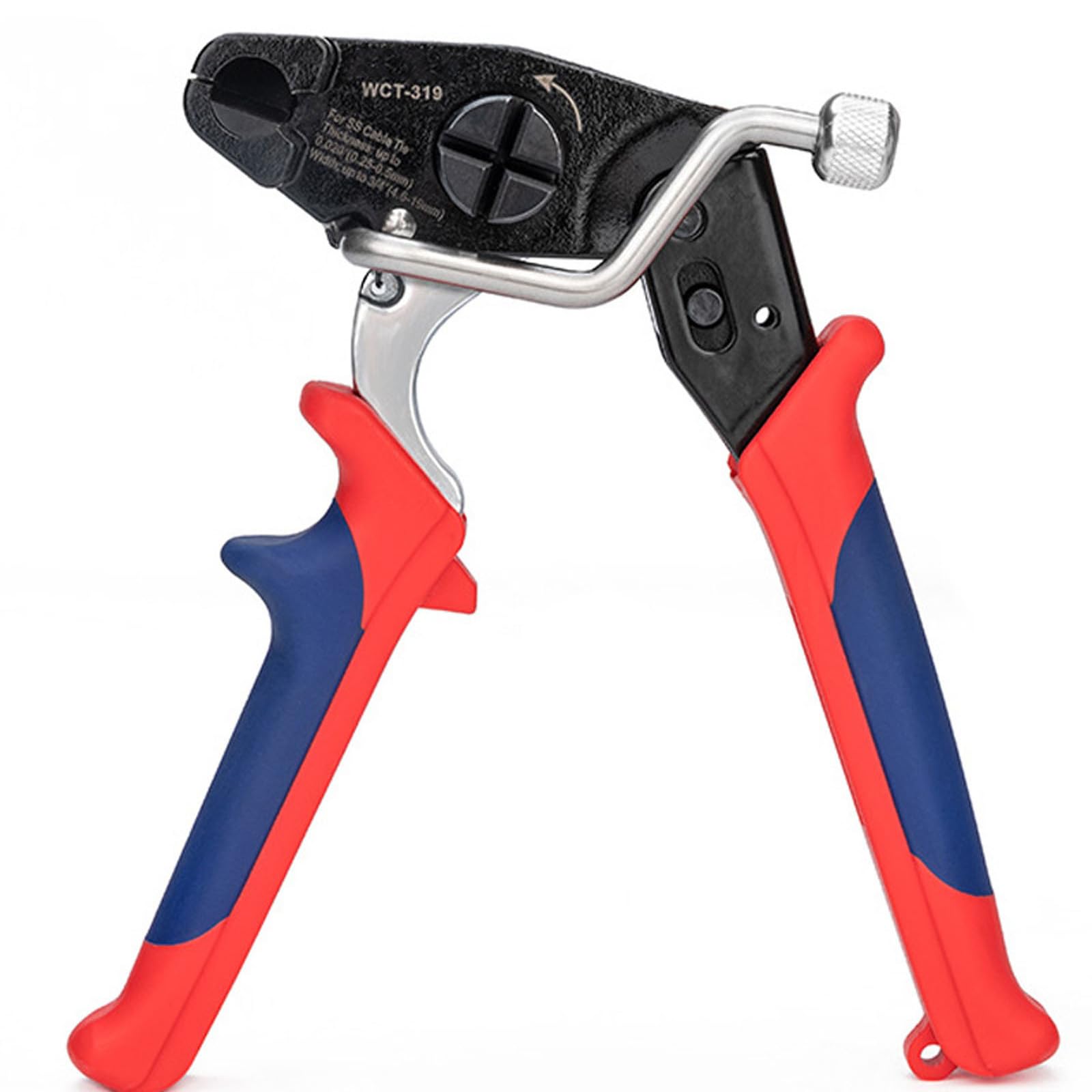 Jazuaiao Wct319 Cable Tie Fastener Stainlesss Steel Cable Tie Metal Zips Tightener For Fastening & Trimming Easy To Use Release Tool