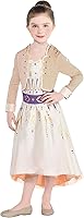 Vista 1 de Party City Anna Act 1 Disfraz de Halloween para niñas, Frozen 2, incluye vestido, Multicolor