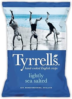 Tyrrell Potato Chips Light Liscie Salt 1.4 oz (40 g)