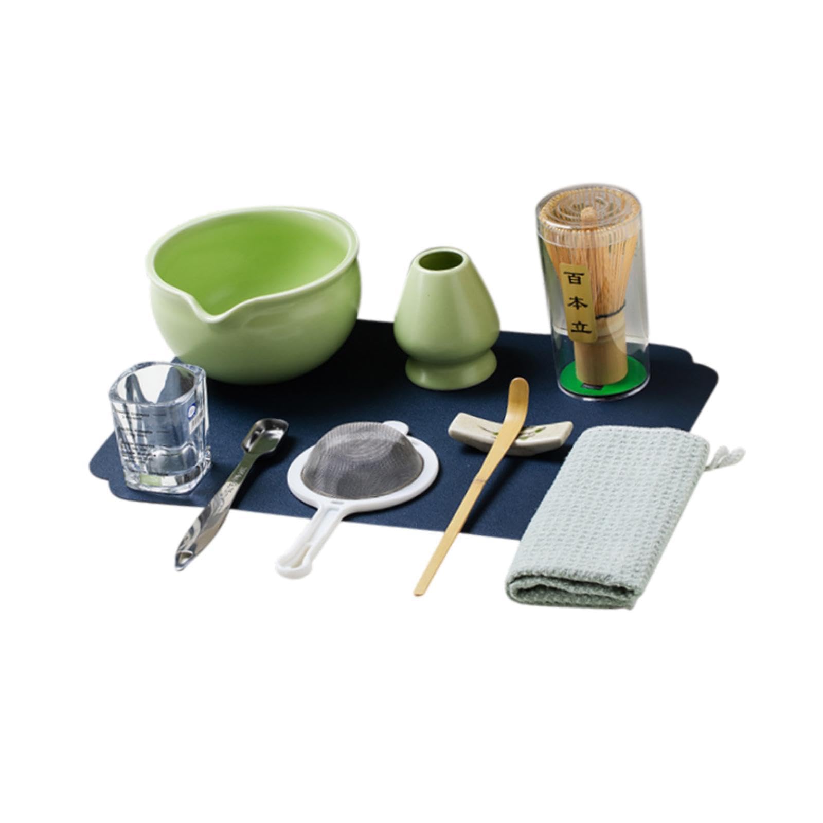 ATORSE™ 10Pcs Complete Tea Ceremony Kit Japanese for Making Breakfast Tea Experience Light Green|Home & Garden|Food & Beverages|Tea 3
