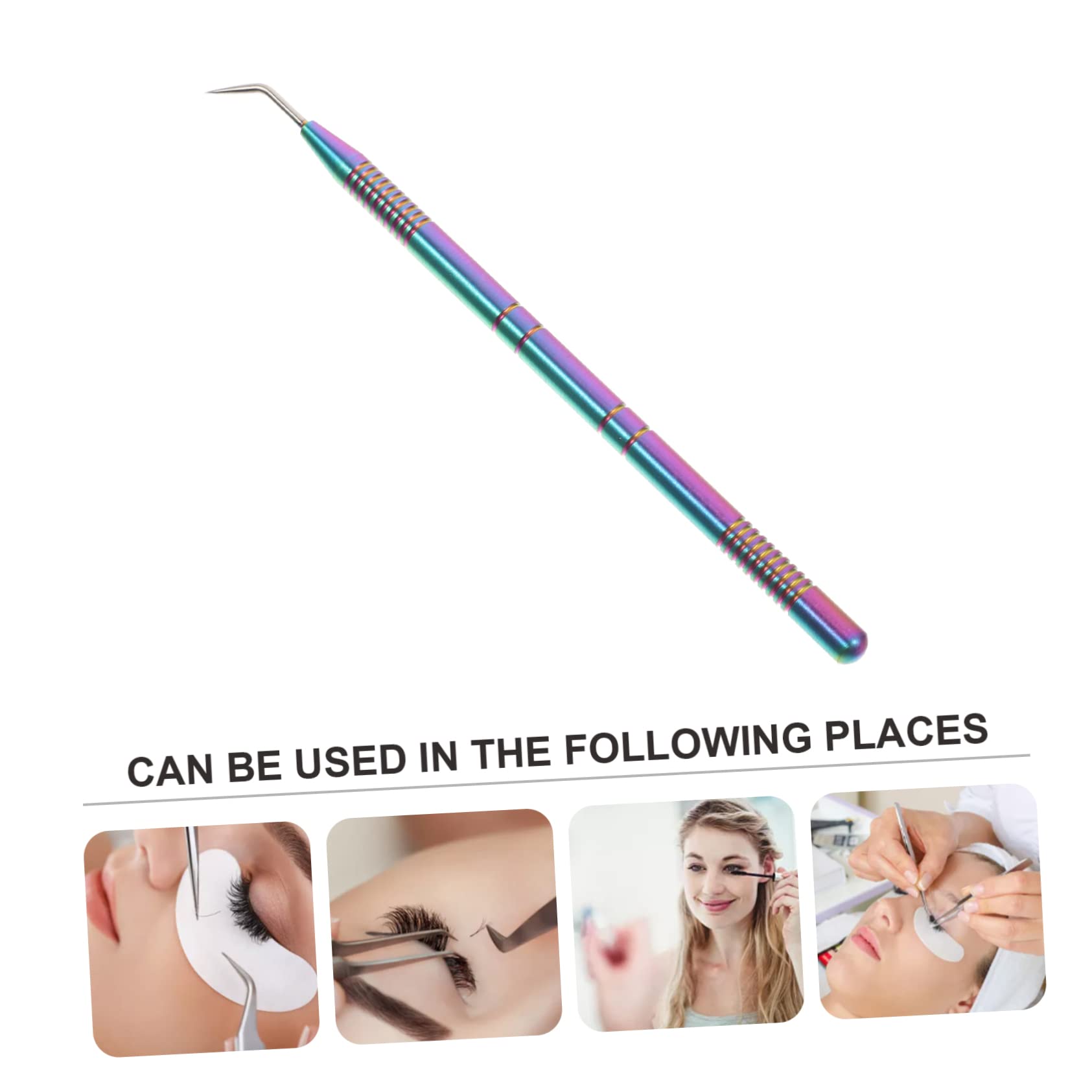 FRCOLOR 4 unidades Caliente Pestañas Lifting Stick Extensor Rímel de Pestañas Lifting con Cepillo de Pestañas Lift-kit Lifting Barra Cara Equipo Acero Inoxidable