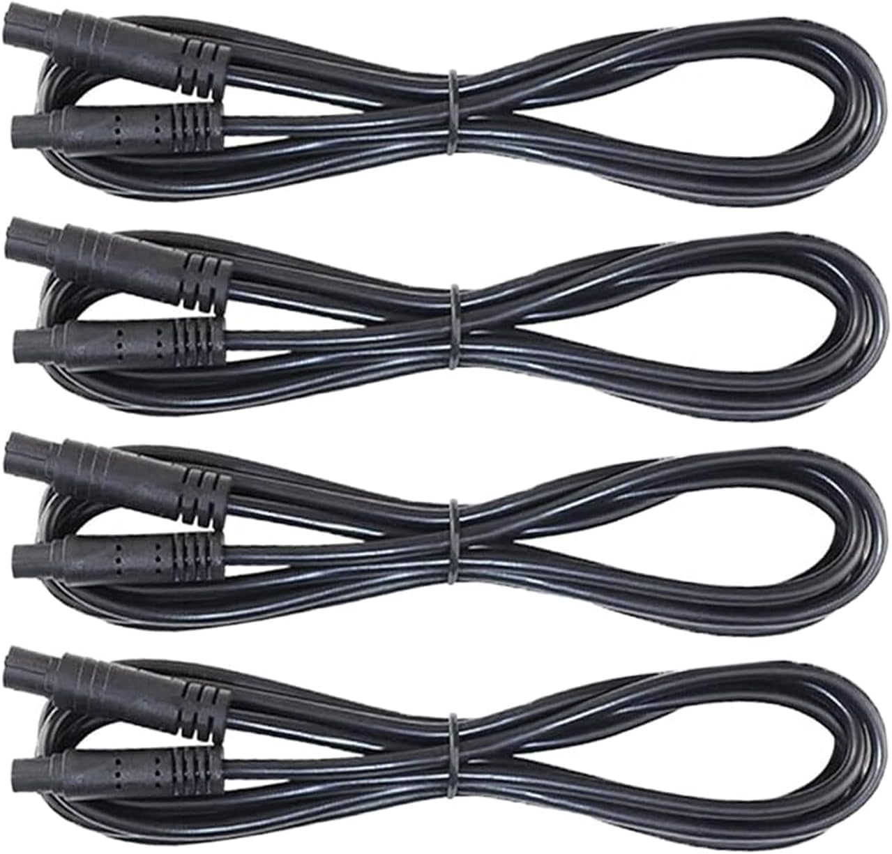 Leiboow 4 PCS Rock Light Extension Wire,4 Pin LED Extension Cable,Neon Accent Kits RGB LED Light Extension Cable for Trucks Motorcycle Car ATV Strip