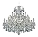 Schonbek 1718-26 Swarovski Lighting Century Chandelier, French Gold