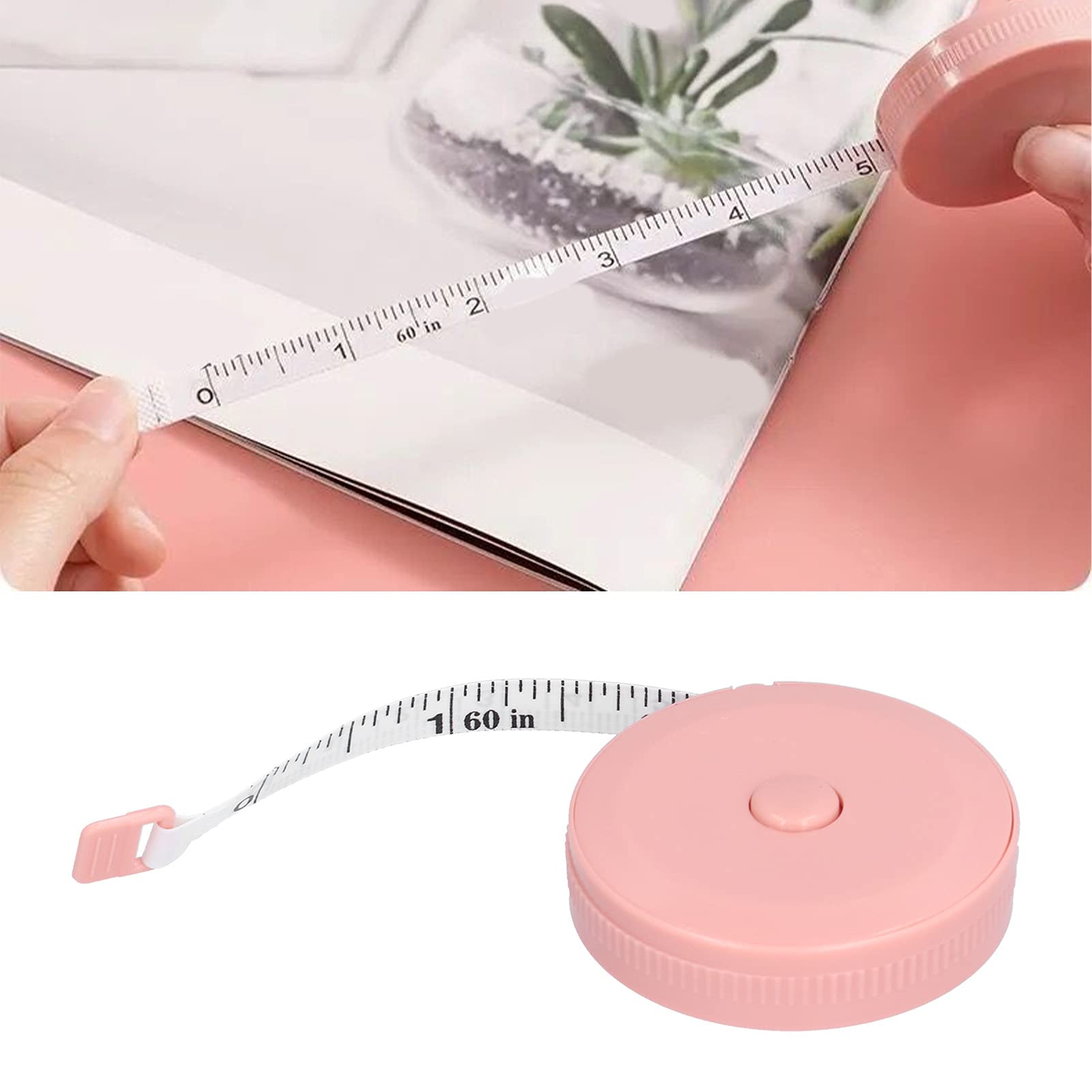 Set Di 3 Metri A Nastro Per Misure Corpo - Retrattili E Colorati - Per Sartoria E Fitness - Foto 8