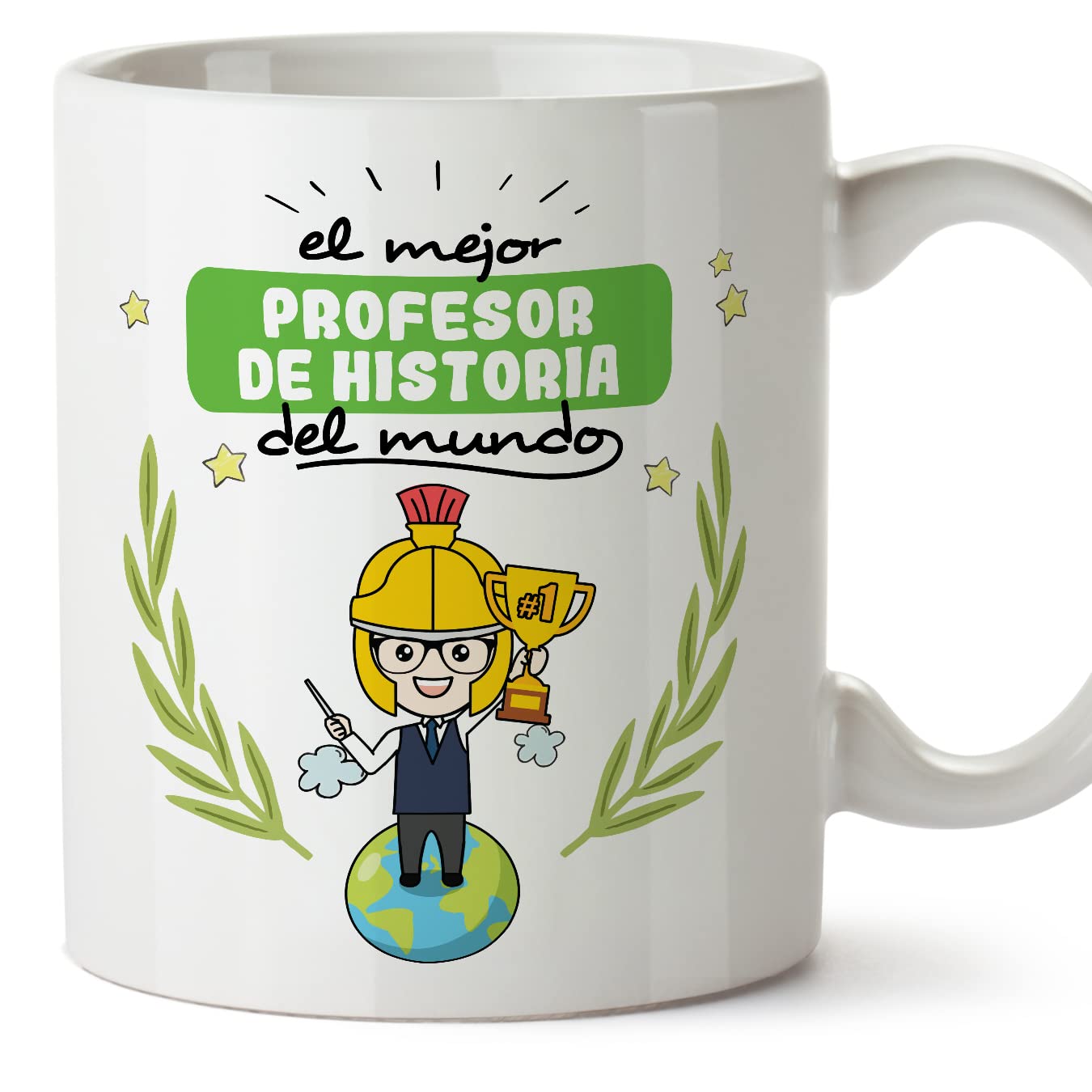 MUGFFINS Taza Fisioterapeuta Hombre (Mejor del Mundo) - Regalos Originales y Divertidos de Fisioterapia — view 92