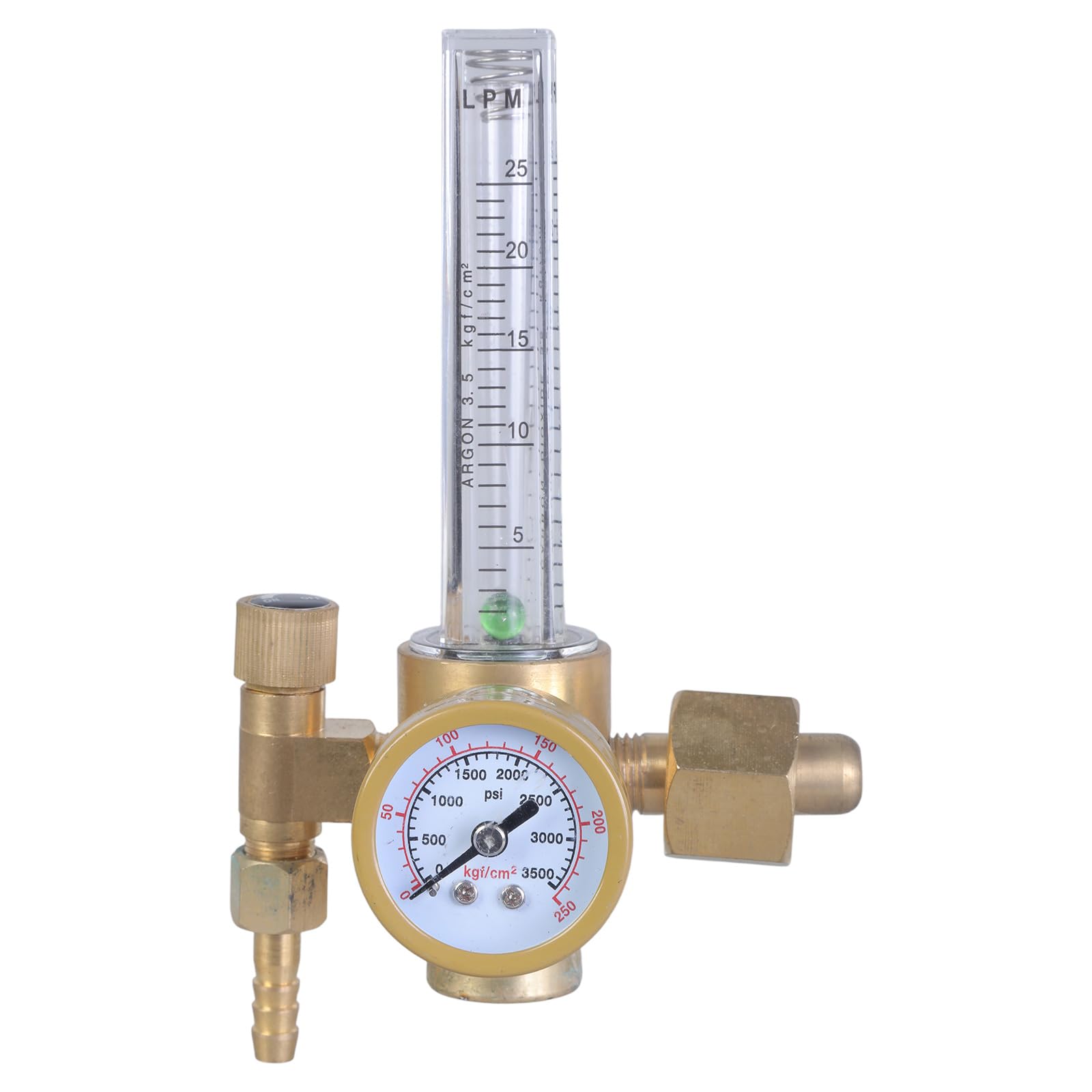 Tsophreniq Mig/Tig Meter Regulator With Scales Co2 Argon Pressure Reducer Gauge Weld Flowmeter Full Copper Argon Pressure Reducer