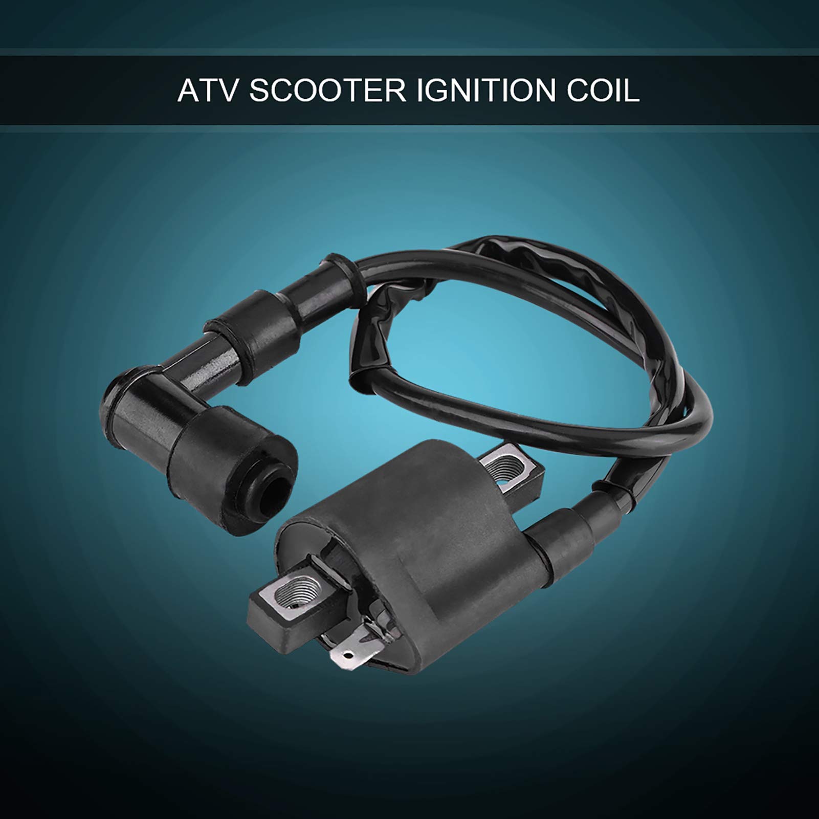 BORDSTRACT Bobina de Encendido 150/200/250cc para Motores de ATV, Quad, Motocicletas de Tierra, Scooters, Buggies y Go-Karts