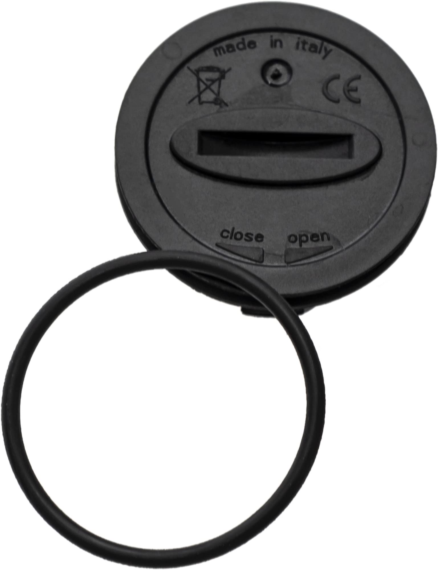 Cressi O-Ring + Cap Big Screen Computer Capuchon Grand écran Unisex-Adult, Noir, One Size
