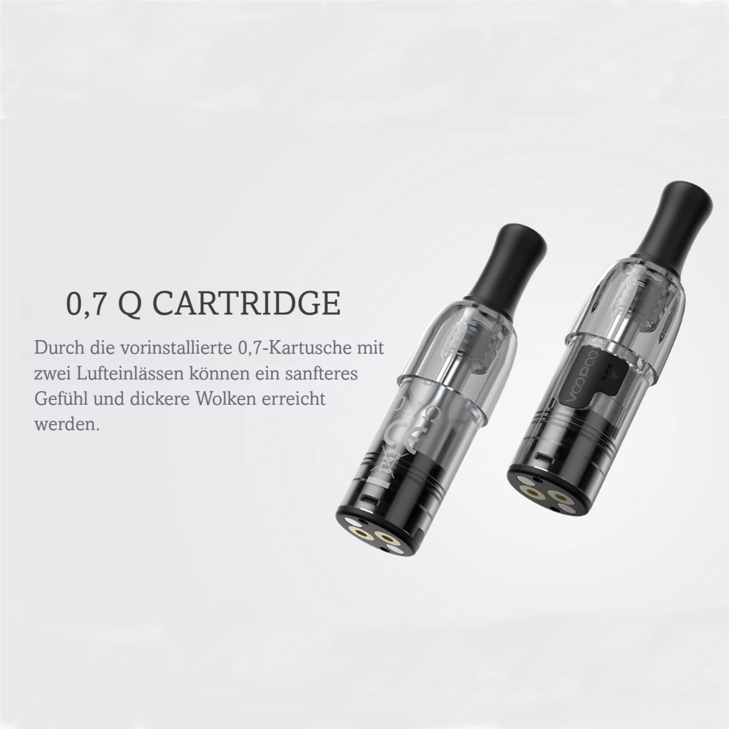 VOOPOO Doric Galaxy Pod 2ML Cartridge with Network Coil 0.7ohm / 1.2ohm for Doric  Galaxy S1 Kit,No e-liquid, No Nicotine (0.7 ohm) : Amazon.it: Elettronica