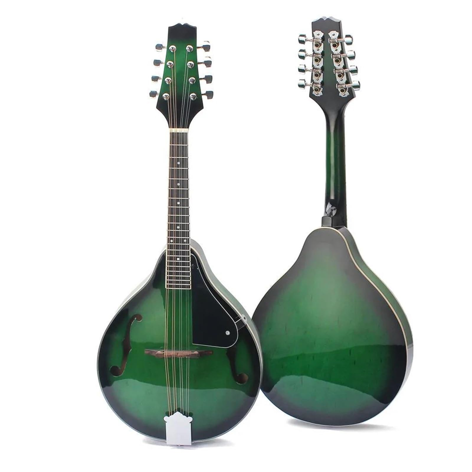 Mandolina Ręcznie Robione Wyroby Z Drewnianej Mandoliny 8 Strunowej W Kolorze Trawy Zielonej Profesjonalne Instrumenty Muzyczne