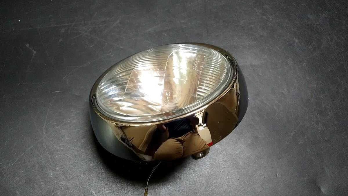 当時物 GT380 厚リム ヘッドライト