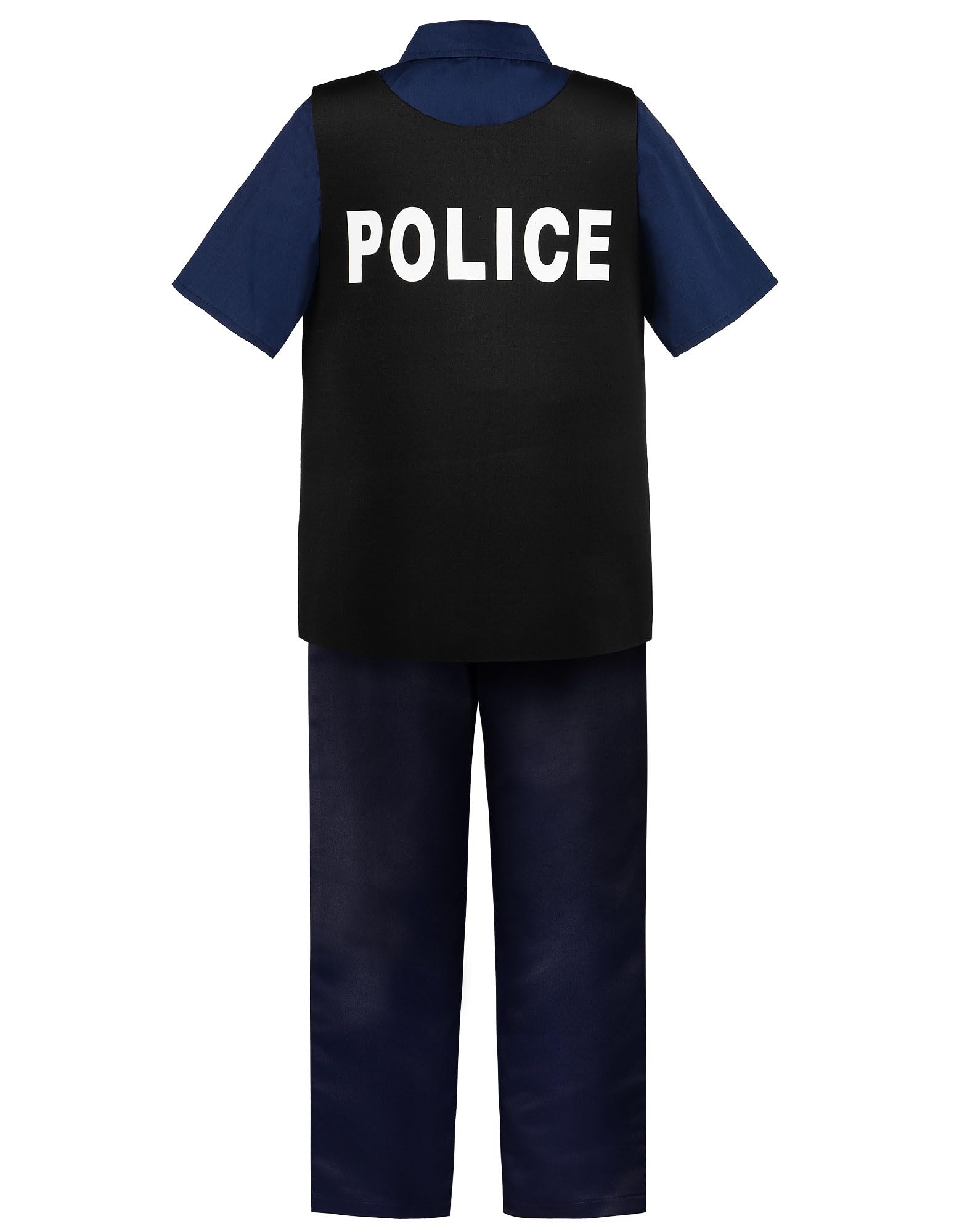ReliBeauty Disfraz de Policía Niños con Accesorios para Juego de Rol