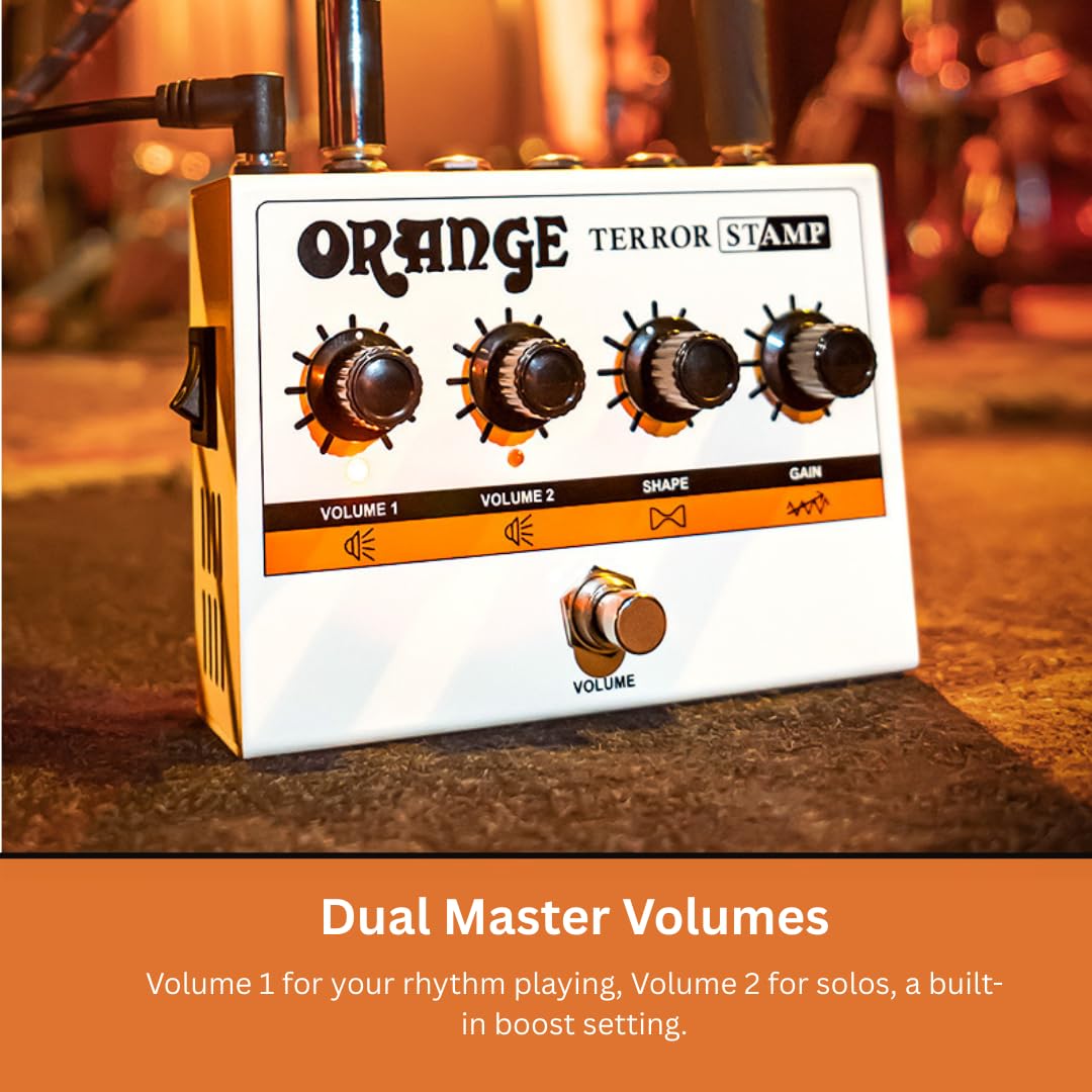 Amazon.com: Orange Terror Stamp Pedal Guitar Amplifier : Musical