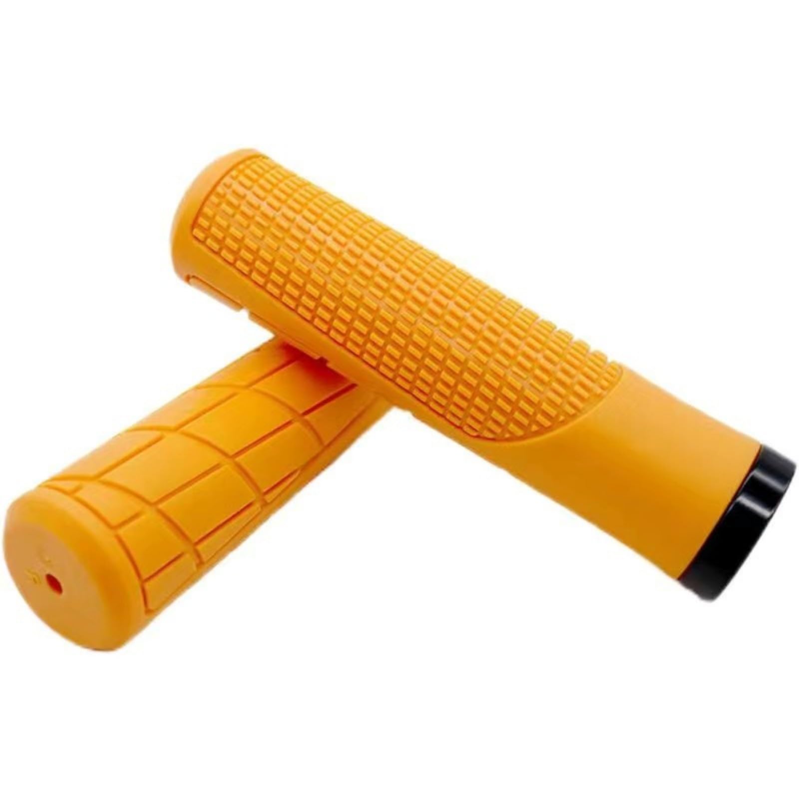 QIAOLIDA 1Pair Rubber Bicycles Handlebar Grips Soft Shock Absorption Handle Rod Cover Waterproof Mountain Bike Grips Enduring