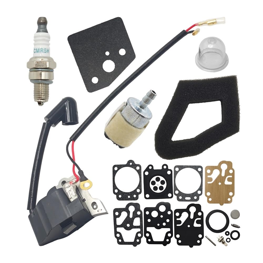 Kit de pièces détachées carburateur et bobine pour moteur GX35