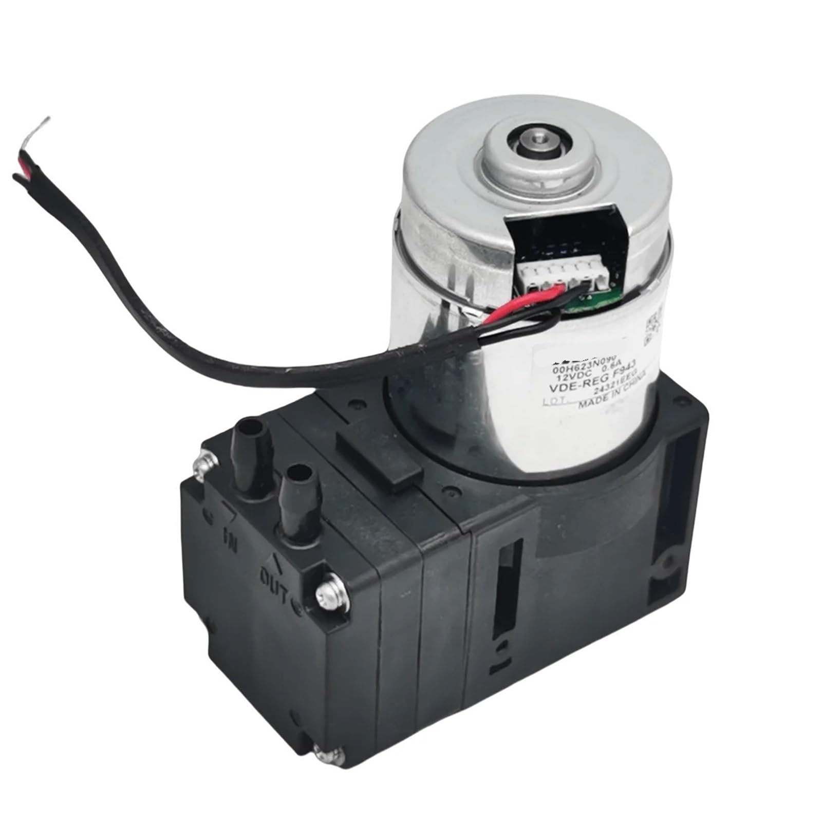 Brushless Motor Vacuum Air Pump DC 12V -80KPa Diaphragm Negative Pressure Suction 1Pcs