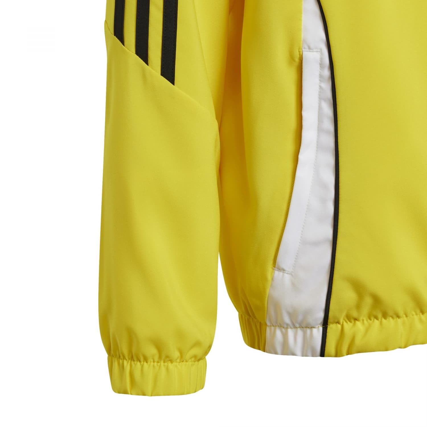 adidas Unisex - Bambini e ragazzi Tiro24 Windbreaker Kids Coat, team yellow/white/black, 9-10 Years